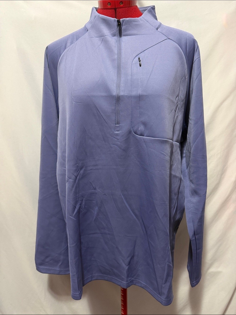 Men's Half-Zip Performance Pullover Jacket - Lavender